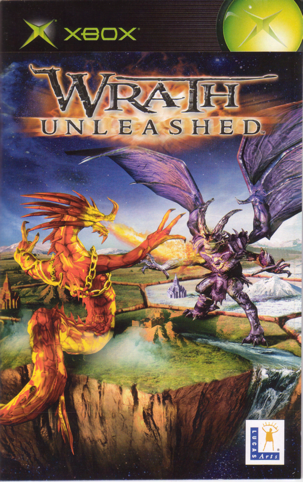 Games Microsoft XBOX WRATH UNLEASHED User Manual