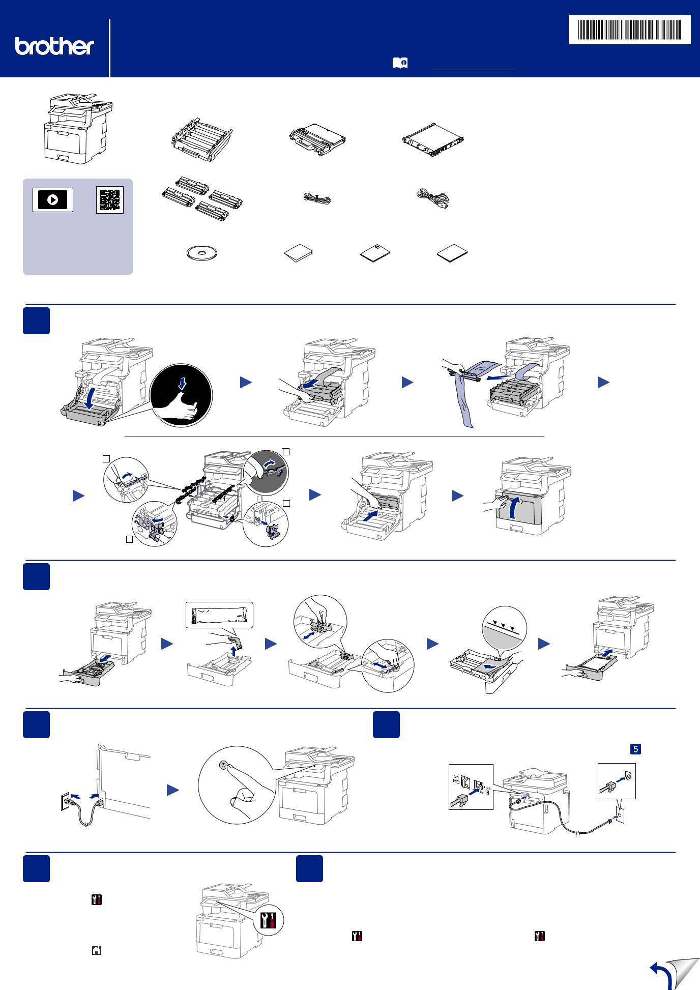 Brother MFC-L8610CDW, MFC-L8895CDW, MFC-L8905CDW Setup Guide