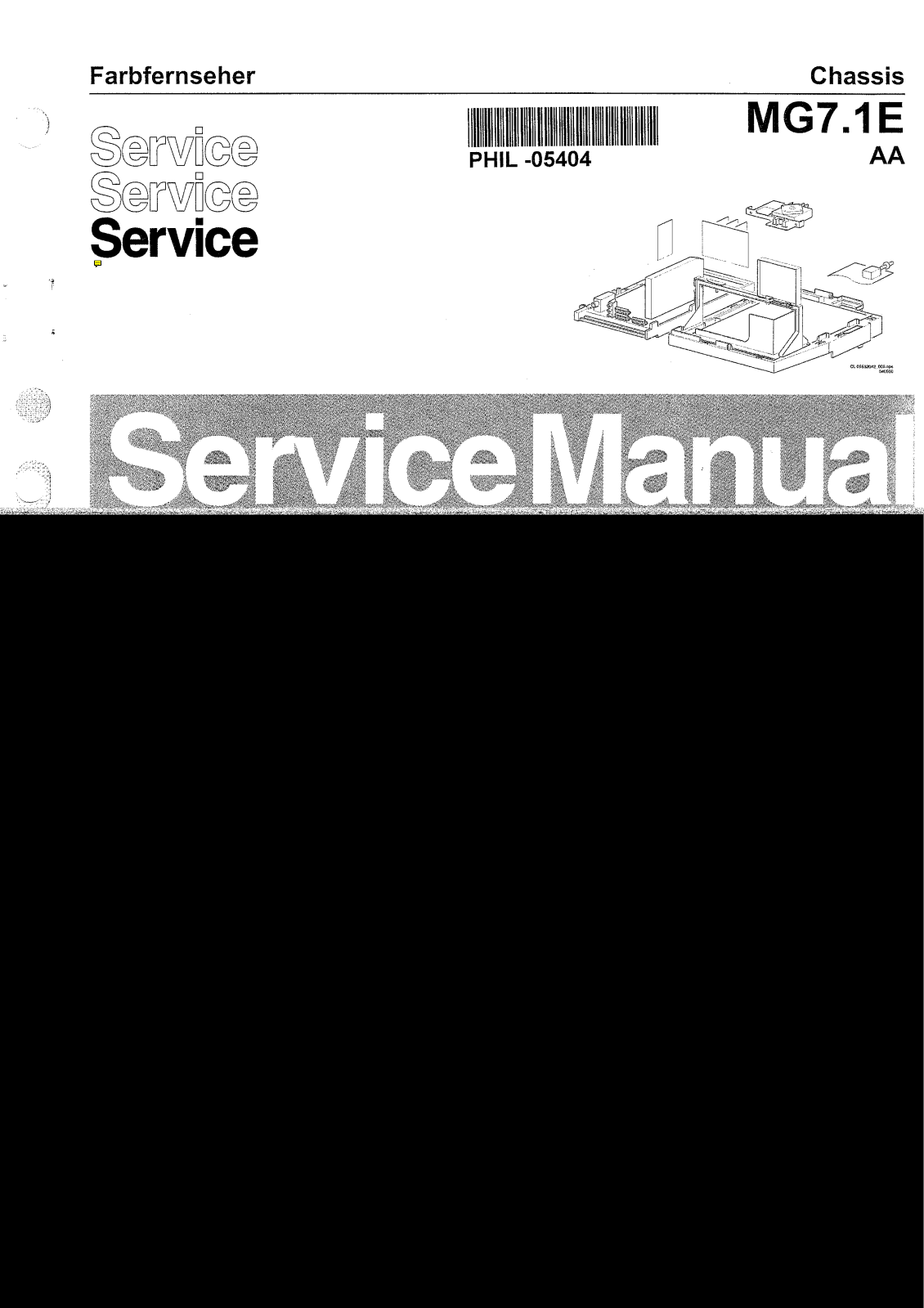 PHILIPS MG 7.1 E Service Manual