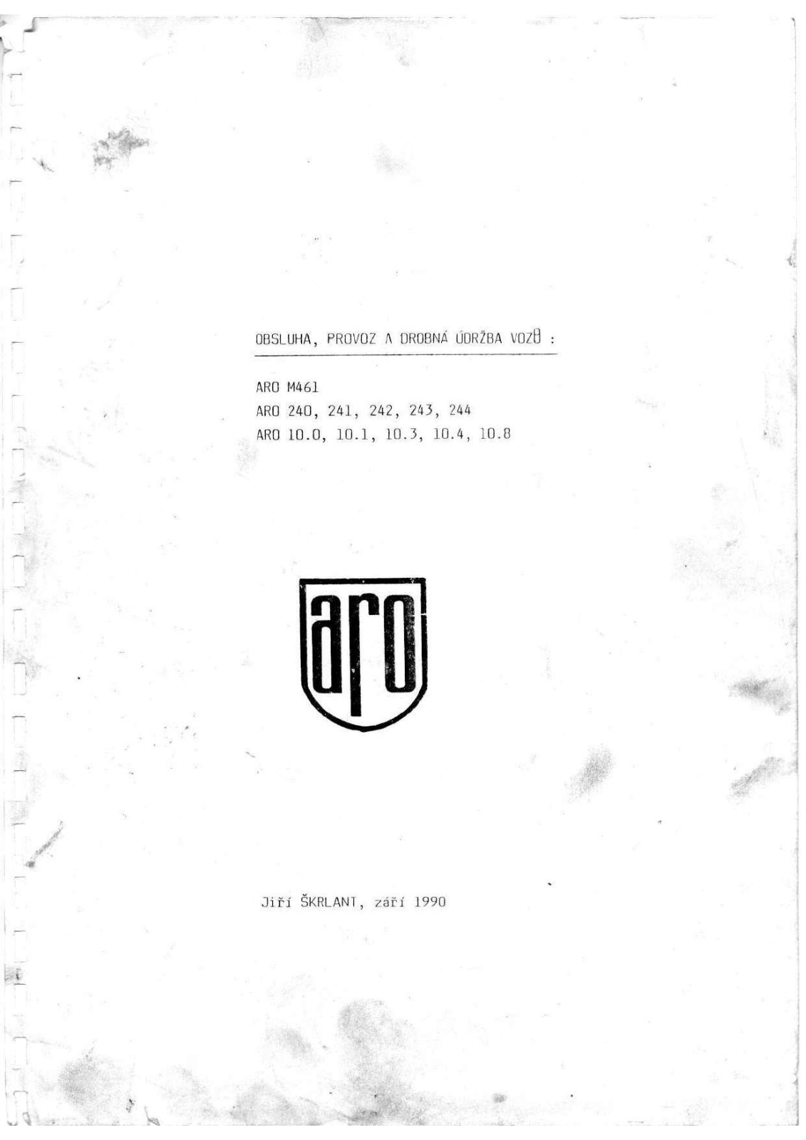 ARO M461, 240, 241, 242, 243 Owner Manual - ManualMachine.com