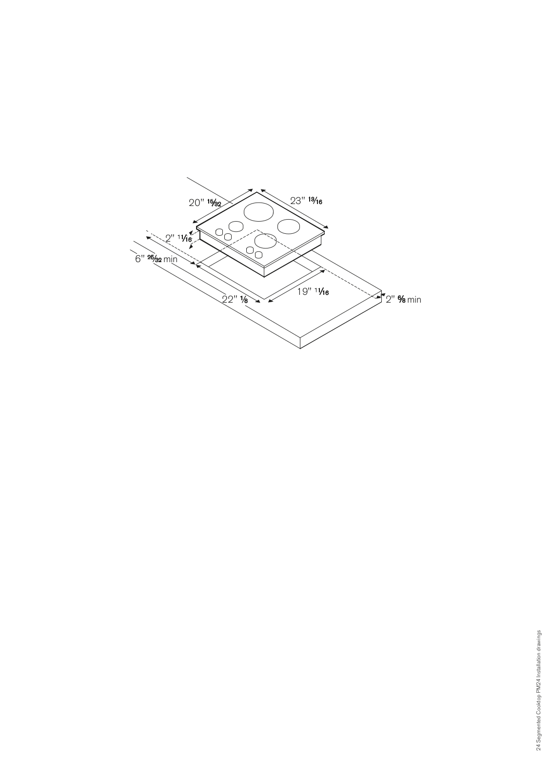 Bertazzoni PM24400X, PM24400XLP Installation Guide