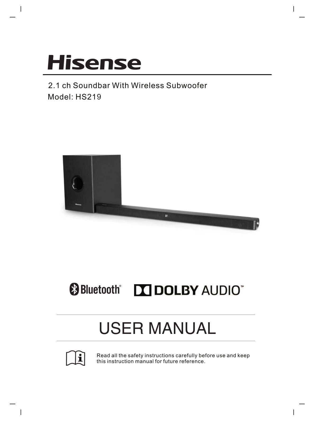 Hisense HS219 User guide - ManualMachine.com