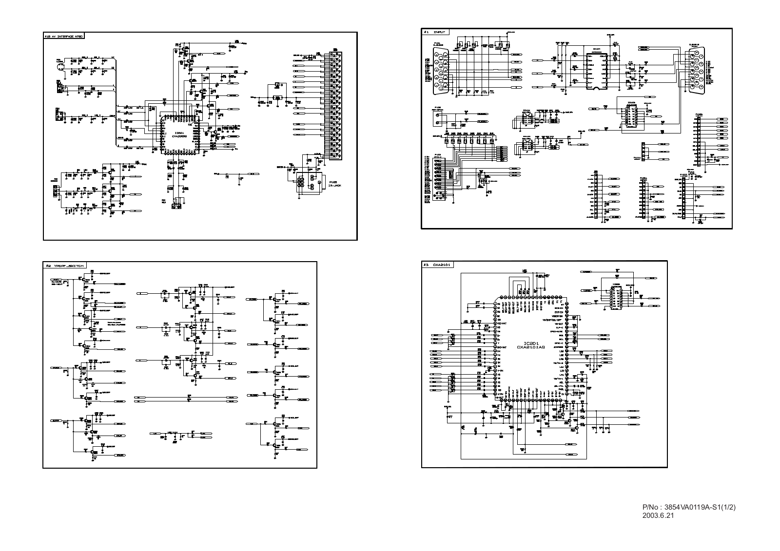 LG 50PZ93V Schematic