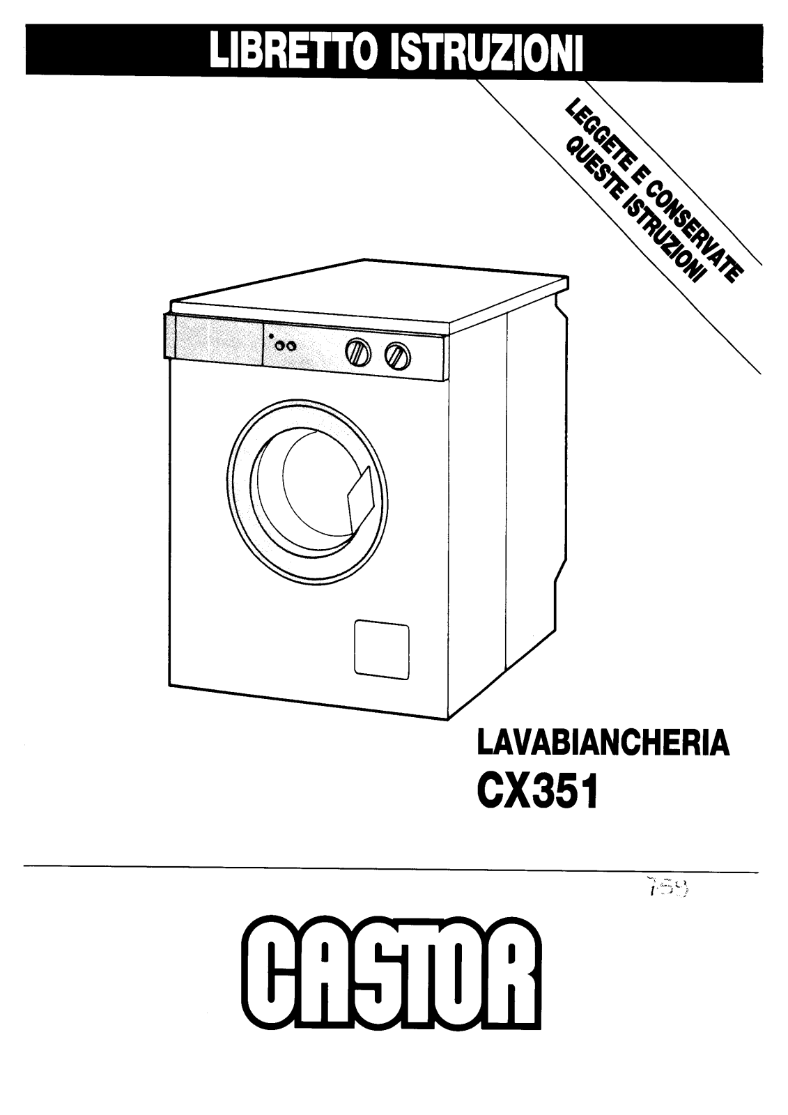 Castor CX351 Instructions Manual