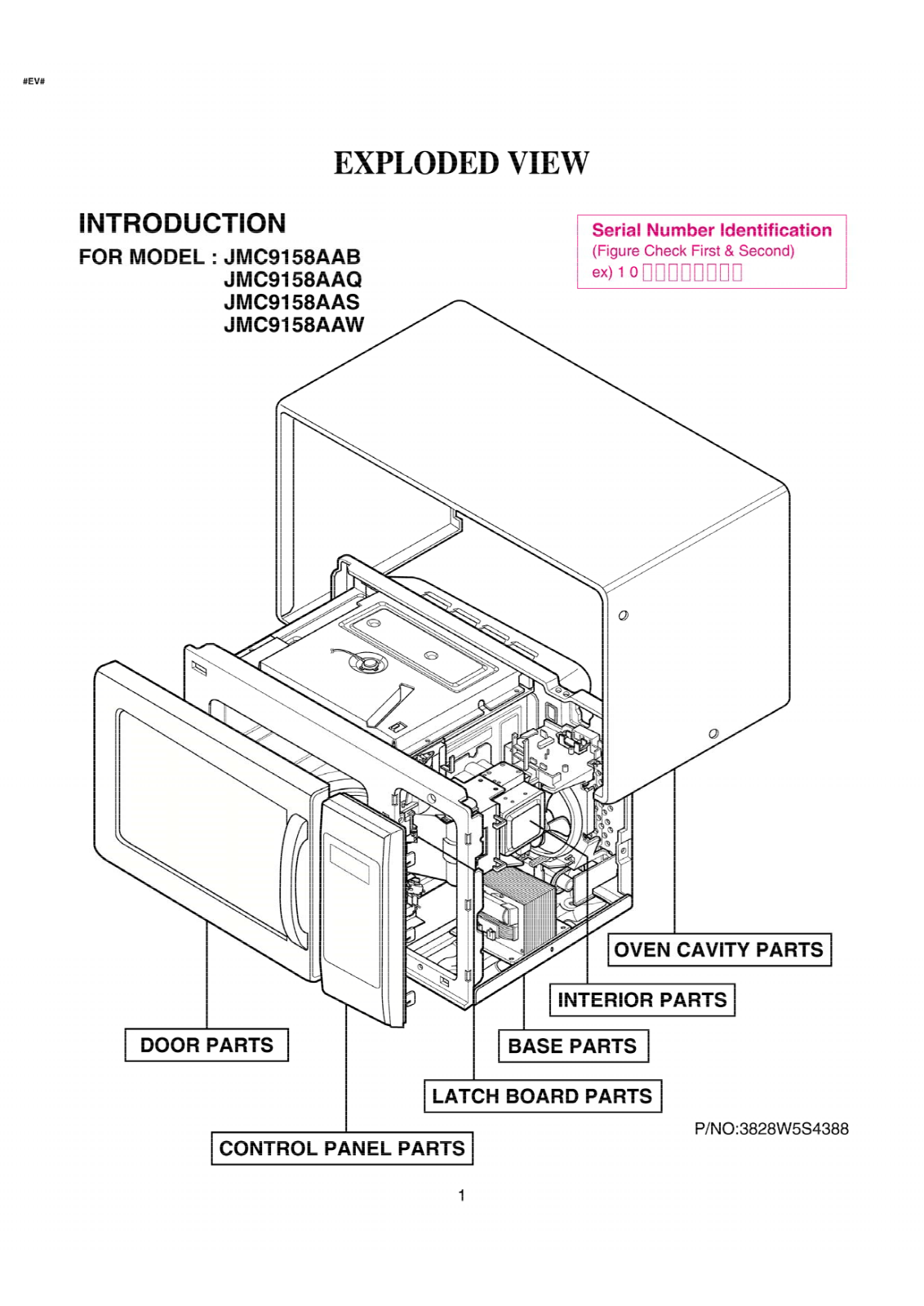 Jenn Air Jmc9158aaw, Jmc9158aab, Jmc9158aaq, Jmc9158aas Service Manual