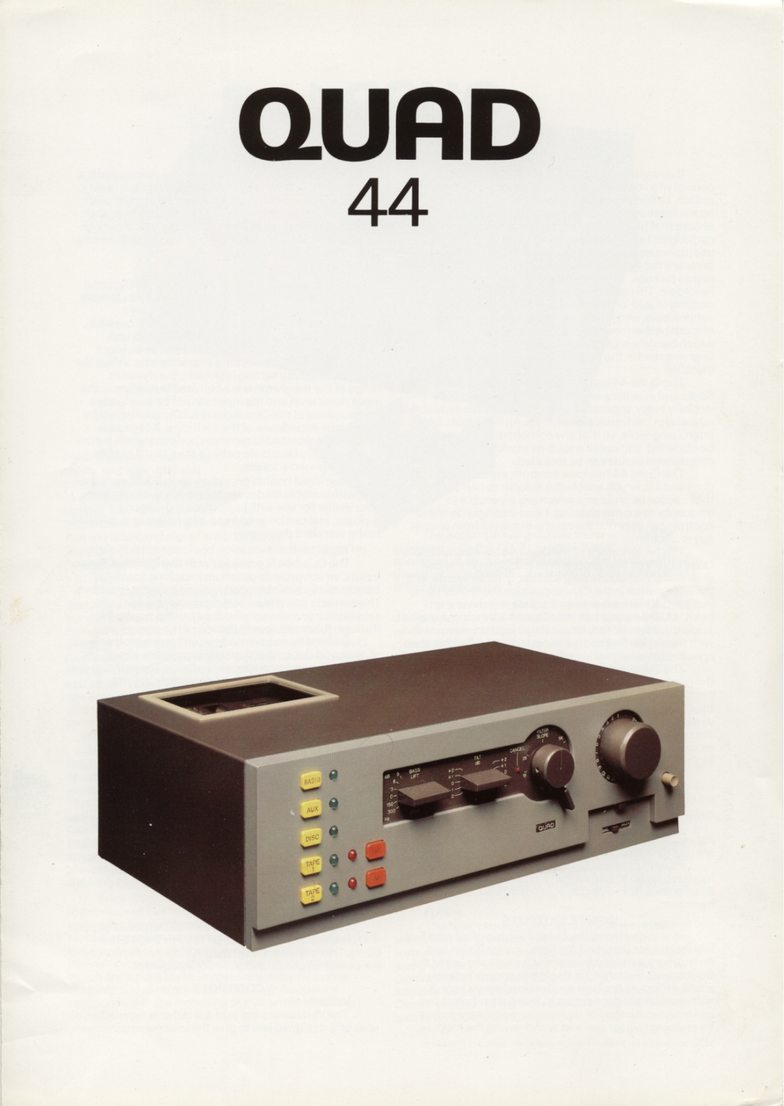 Quad 44 Brochure