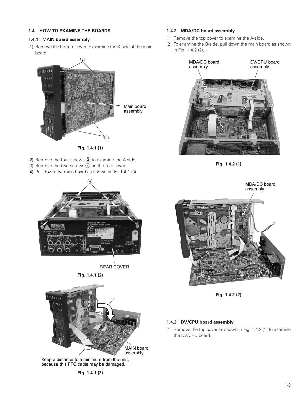 Jvc BR-DV-3000-EC Service Manual