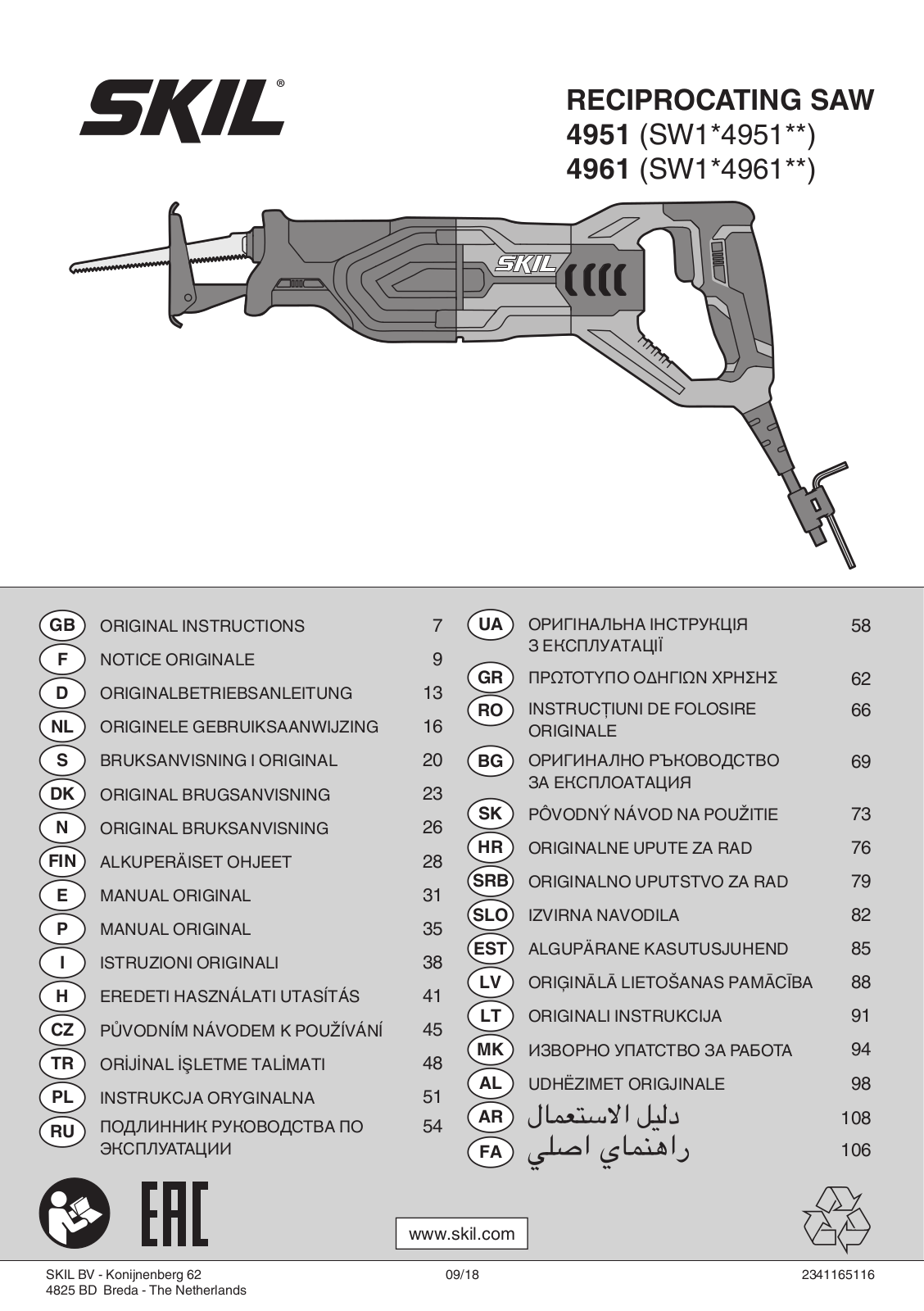 SKIL 4961 User guide - ManualMachine.com
