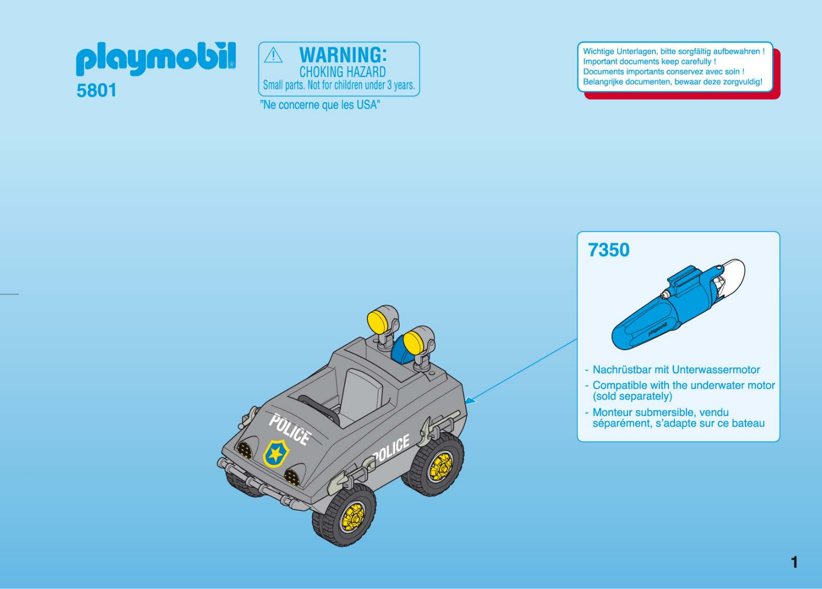 Playmobil 5801 Instructions