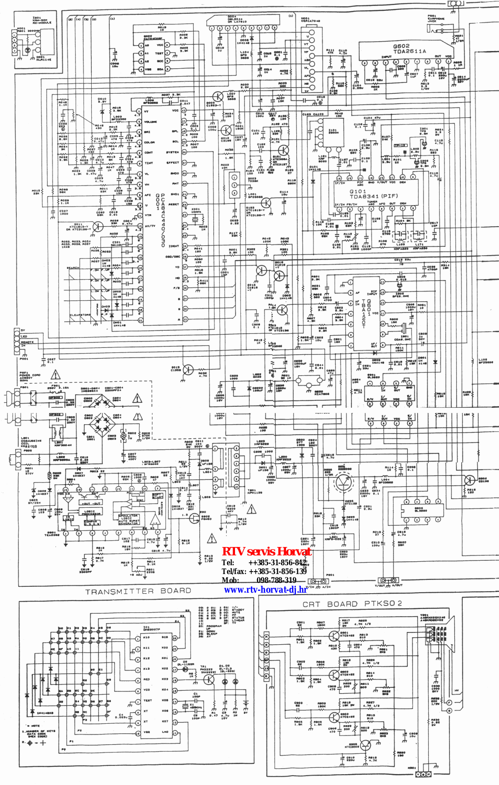 ELEKTA CTR20T39EM Schematic