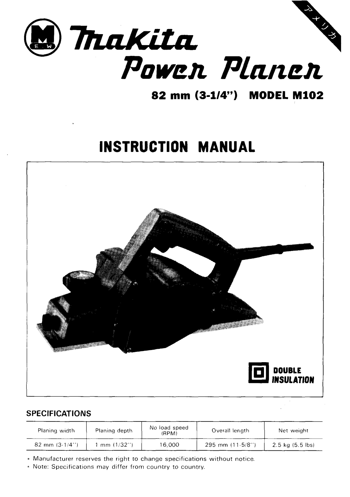 Makita M102 User Manual - ManualMachine.com
