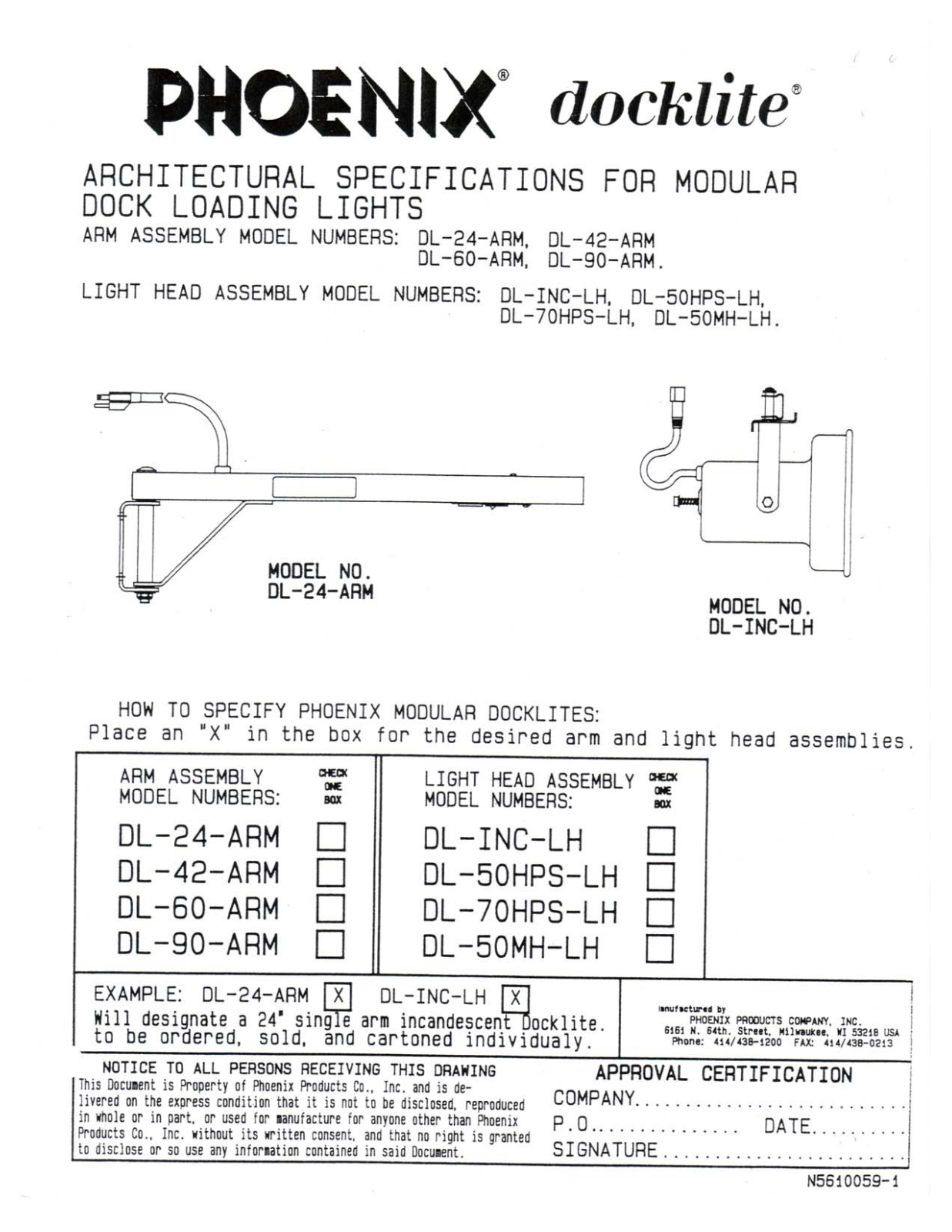 Curtron DL-24-ARM, DL-42-ARM, DL-60-ARM, DL-90-ARM, DL-INC-LH User Manual