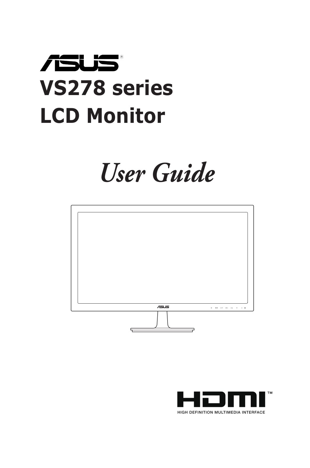 Asus VS278, VS278H User Manual