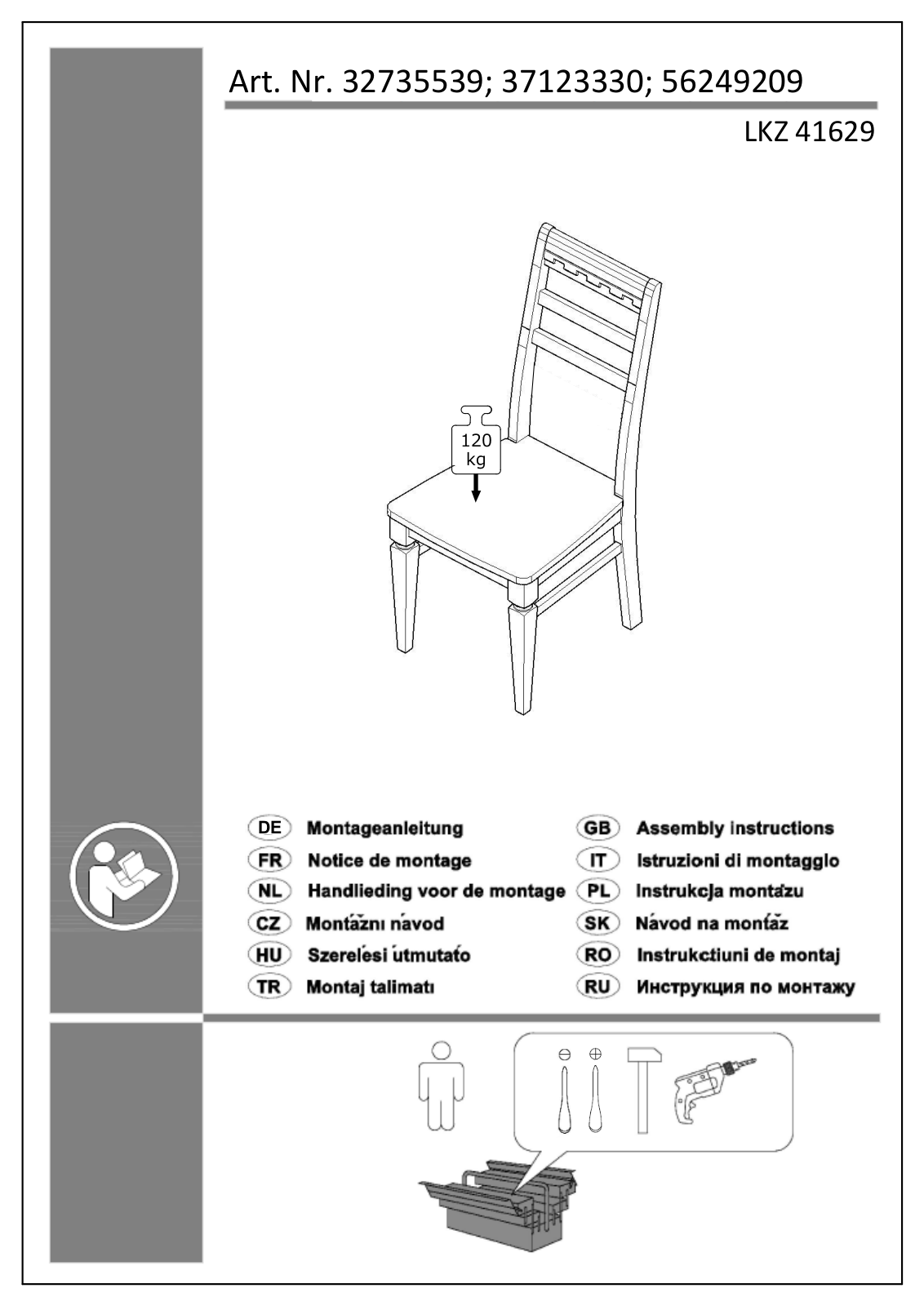 Home affaire Masty Assembly instructions