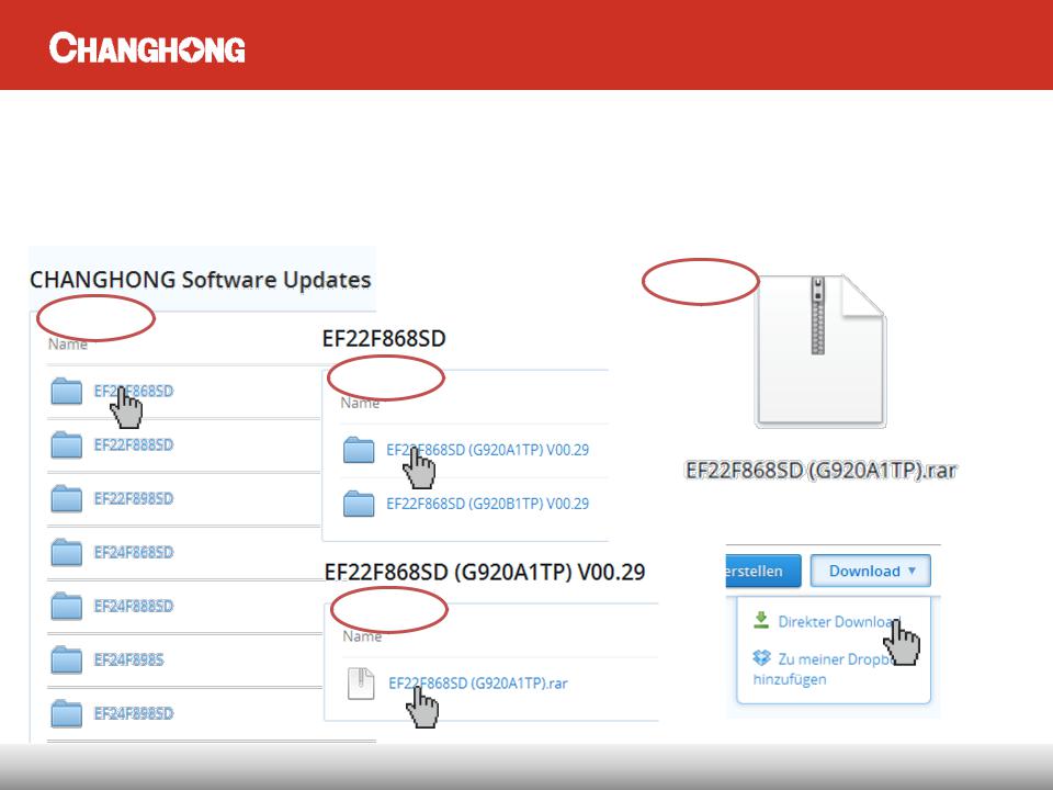 ChangHong TV-SOFTWARE UPDATE INSTALLATION GUIDE