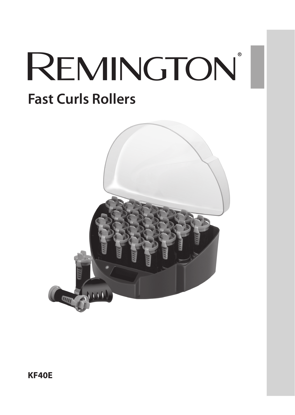 Remington KF40E User Manual