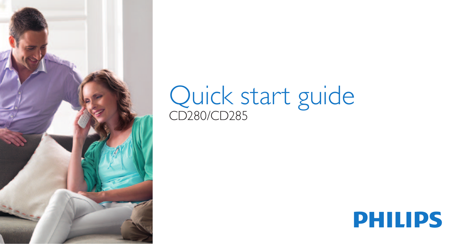 Philips CD2853W/GB, CD2852W/GB, CD2851W/GB quick start guide - ManualMachine.com