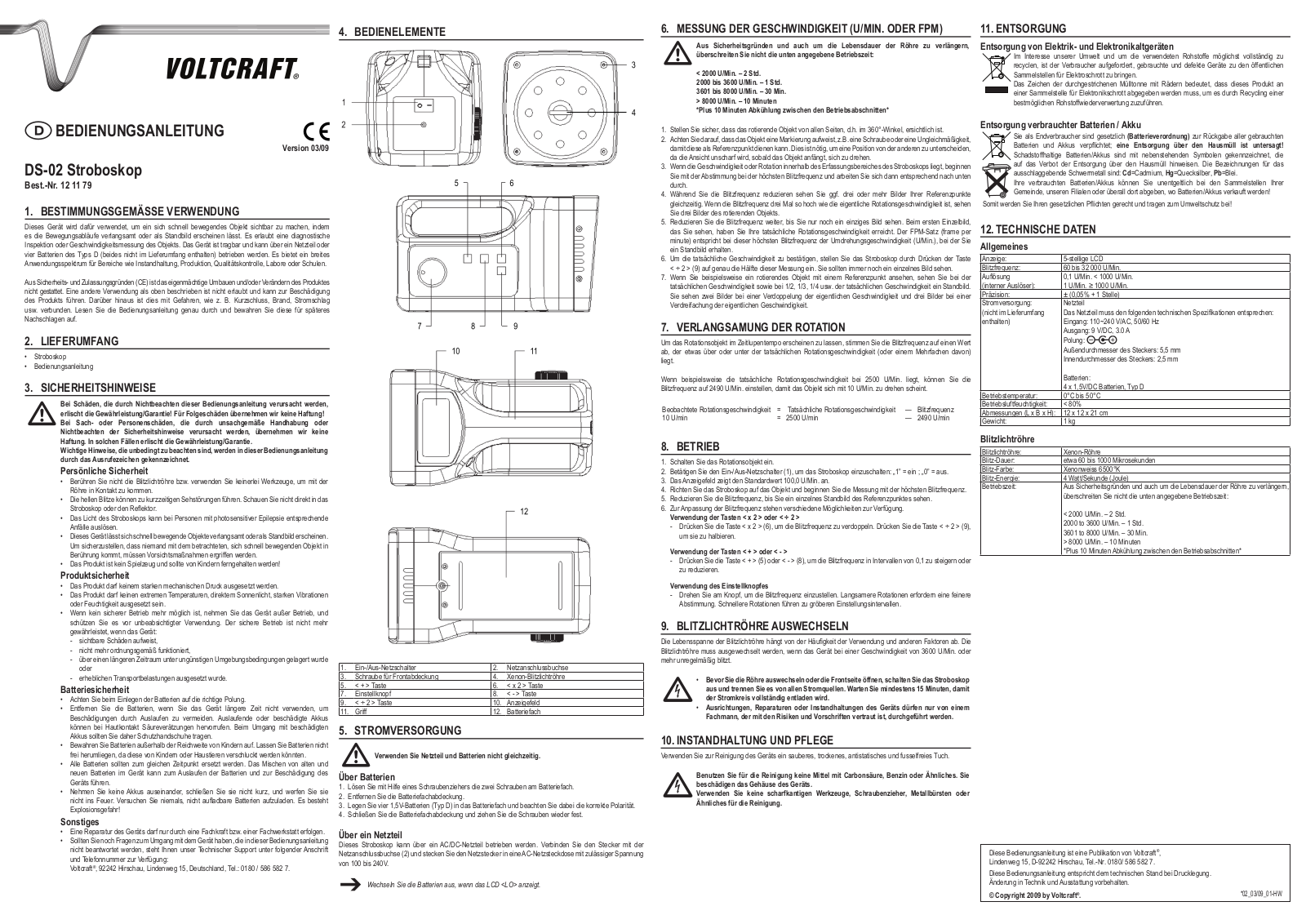 VOLTCRAFT DS-02 User guide