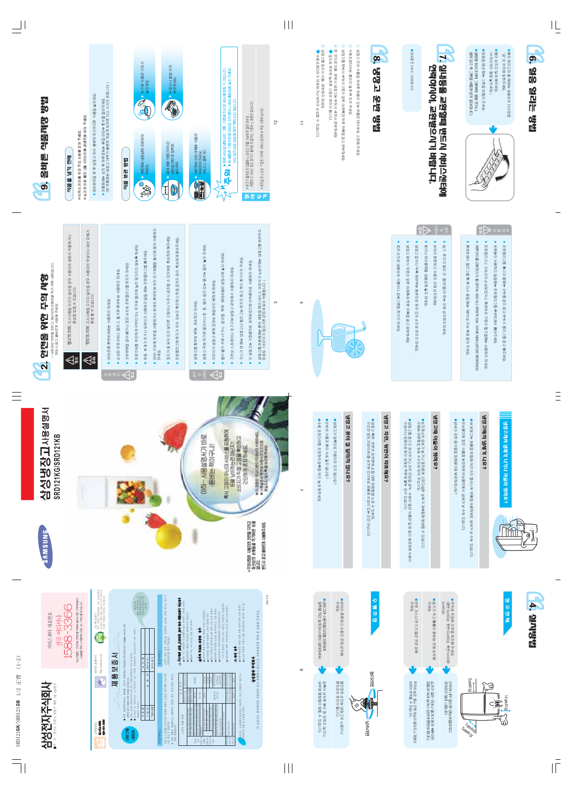 Samsung SR-D121KB User Manual