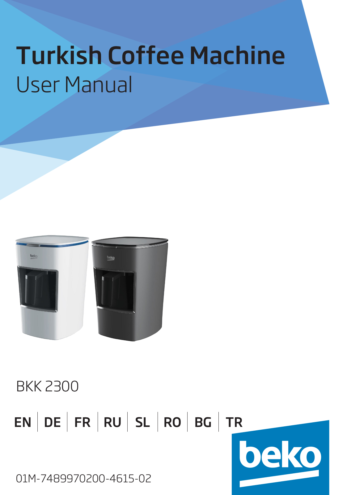 Beko BKK 2300 User manual