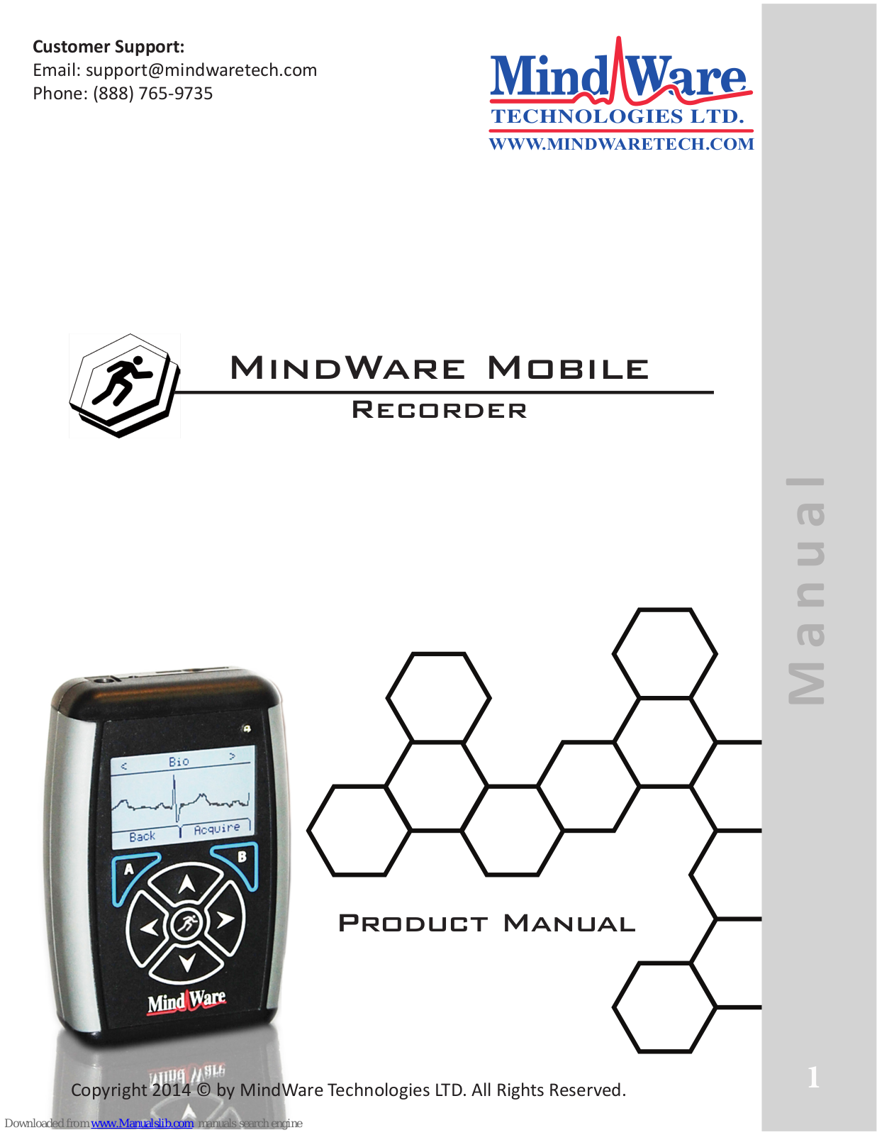 MindWare Technologies 50-2303-01 Product Manual