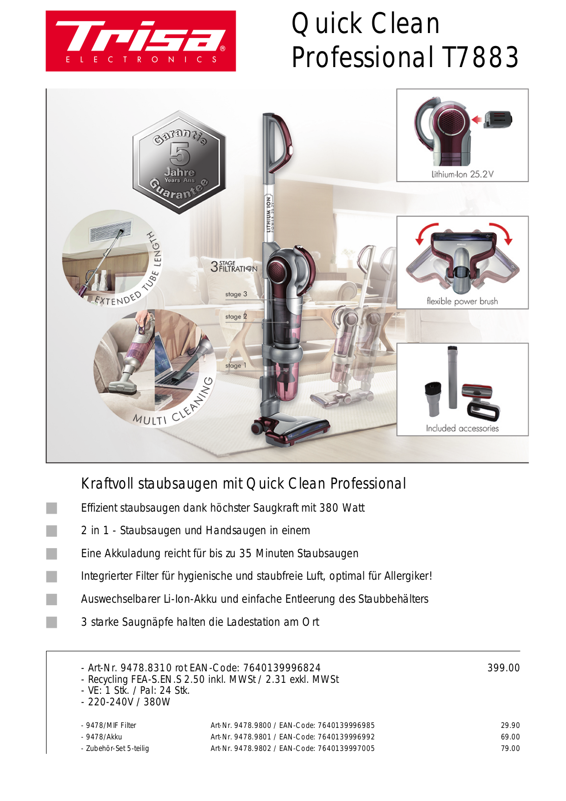 Trisa 9478.8310 User Manual - ManualMachine.com