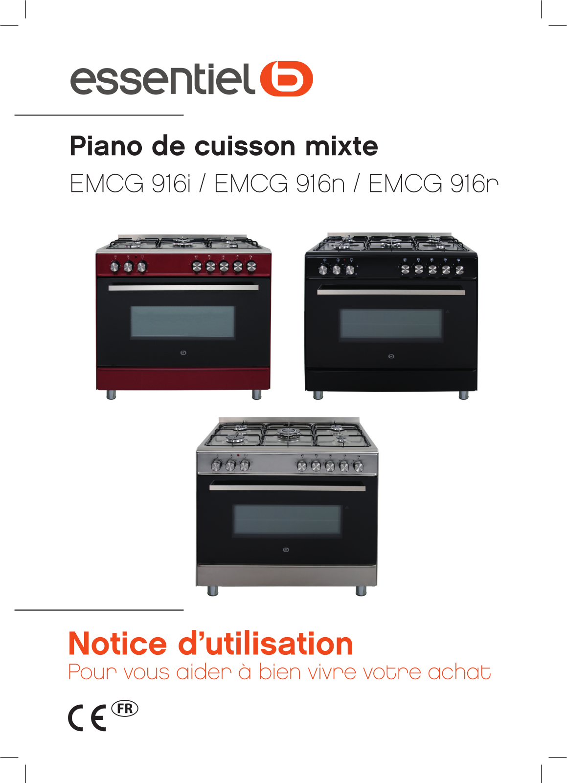 Essentielb EMCG 916I, EMCG 916r, EMCG 916n User Manual