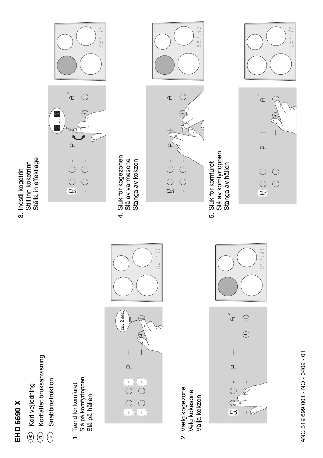 AEG EHD6690X User Manual