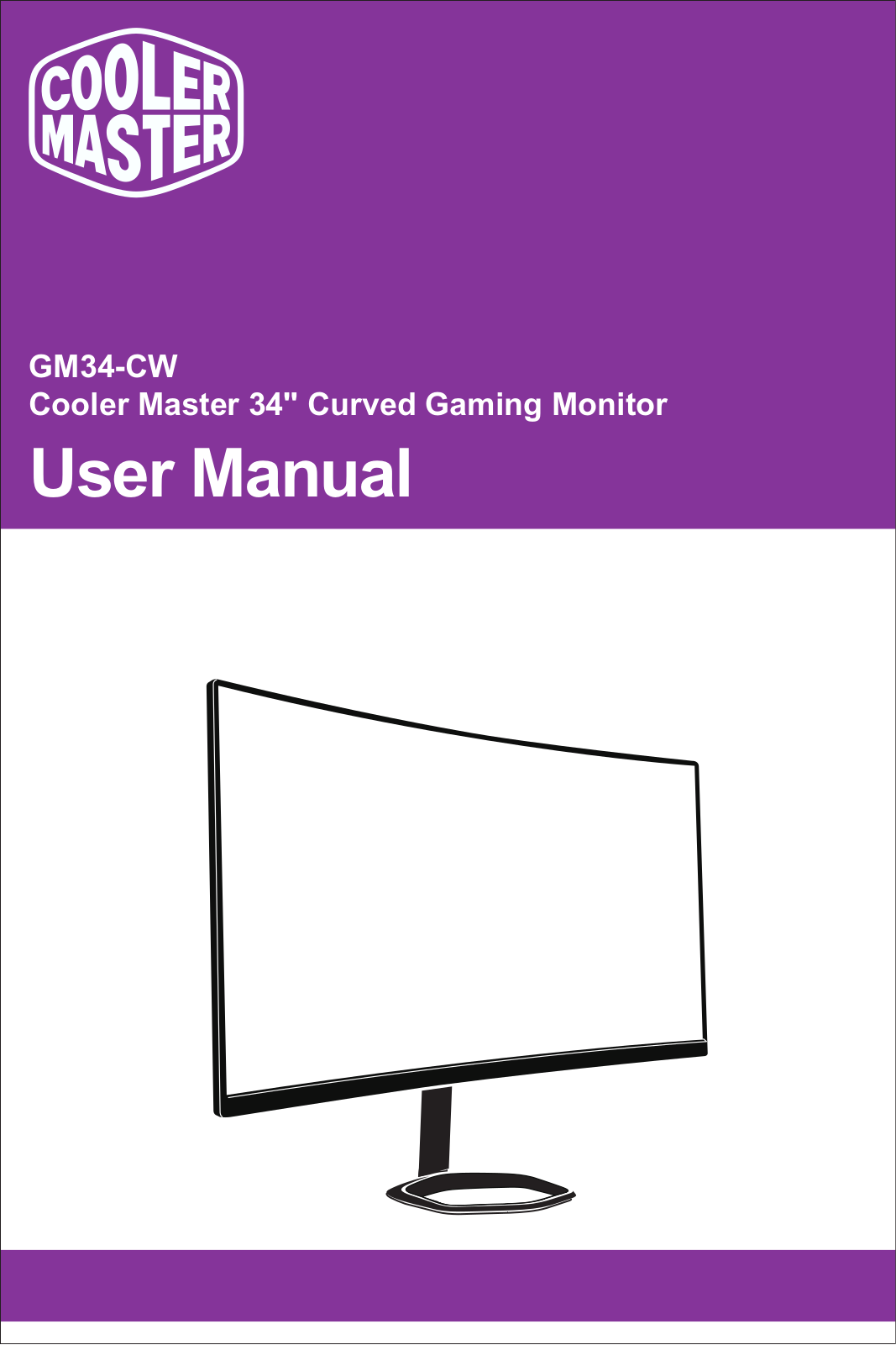 Cooler Master CMI-GM34-CW operation manual