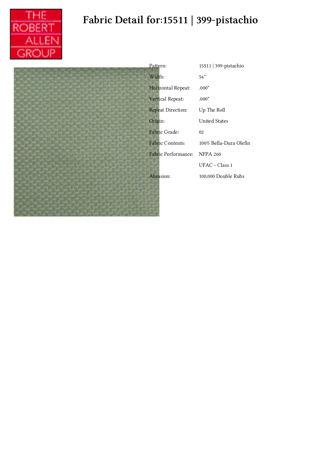 Duralee CRAL6127 Specifications - ManualMachine.com