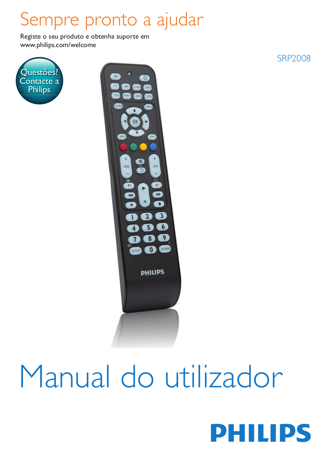 Philips SRP2008 User Manual