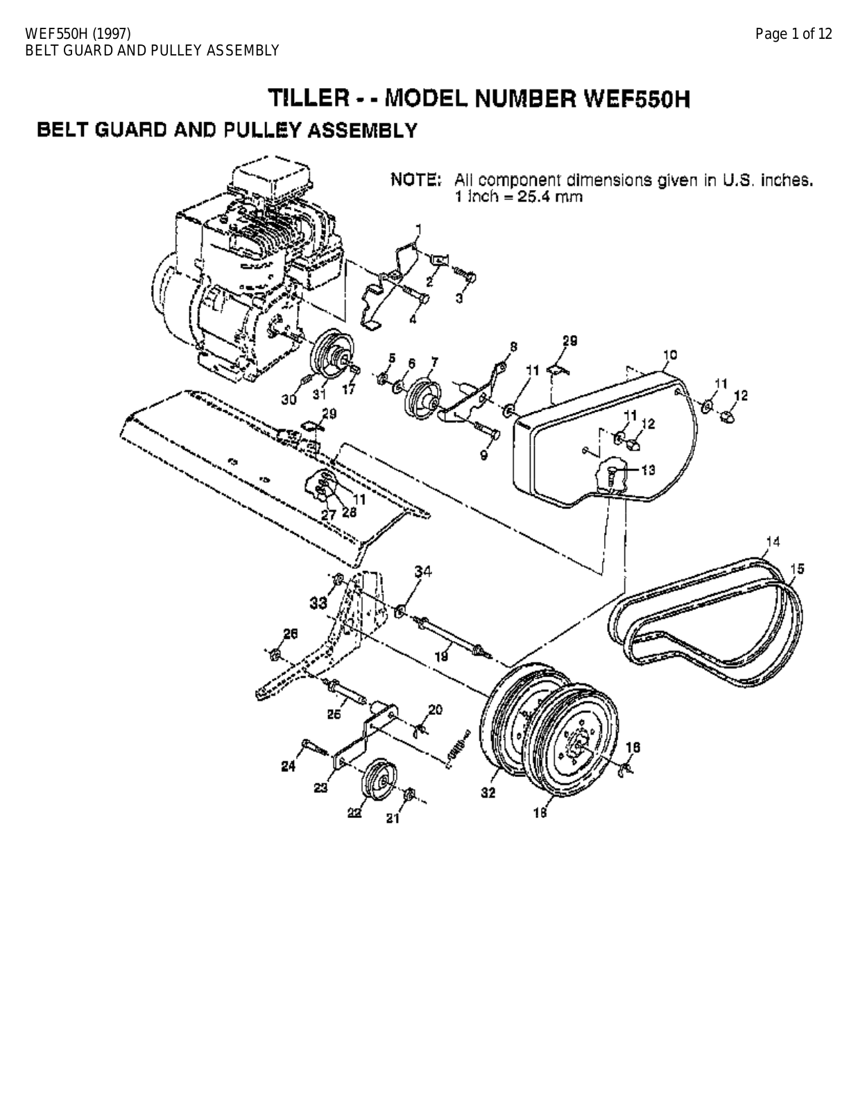 AYP WEF550H Parts List - ManualMachine.com