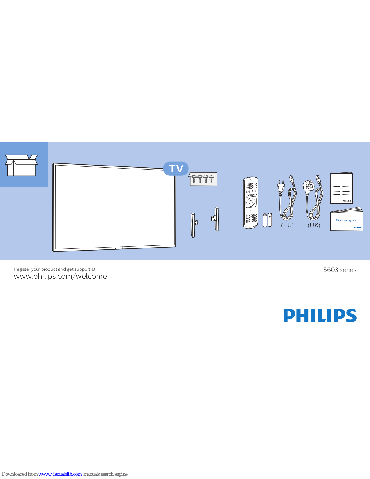 Philips 5603 series Quick Start Manual