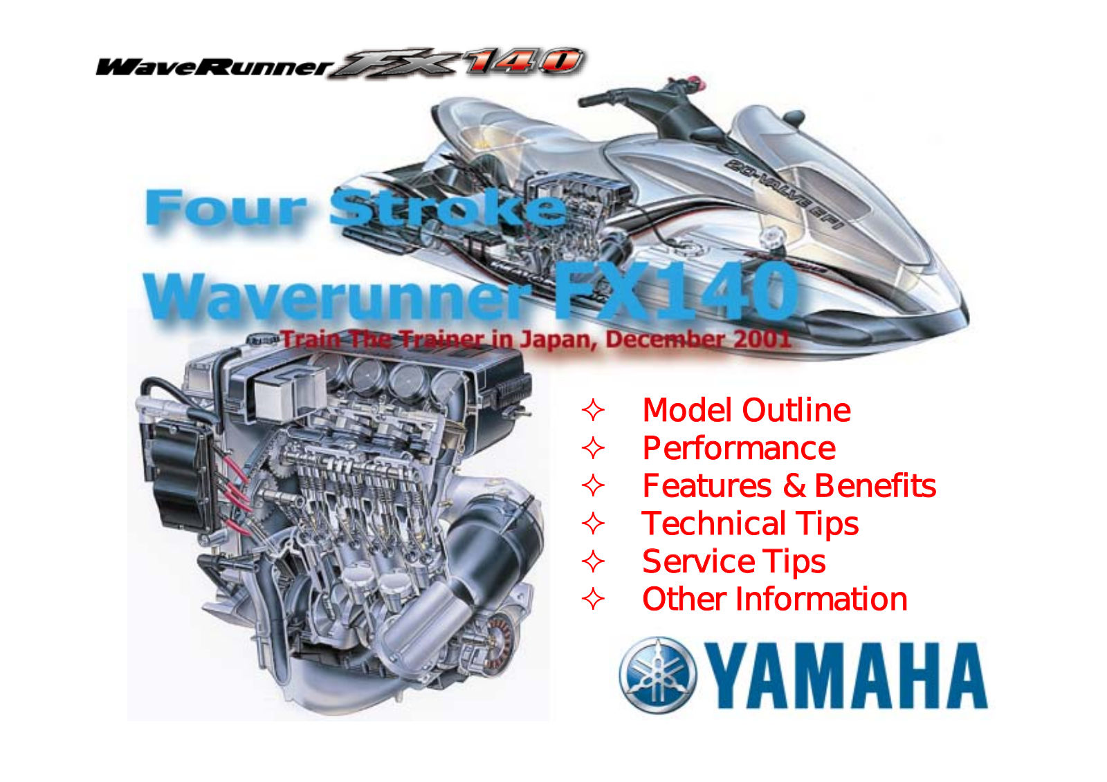 YAMAHA FX140 repair guide