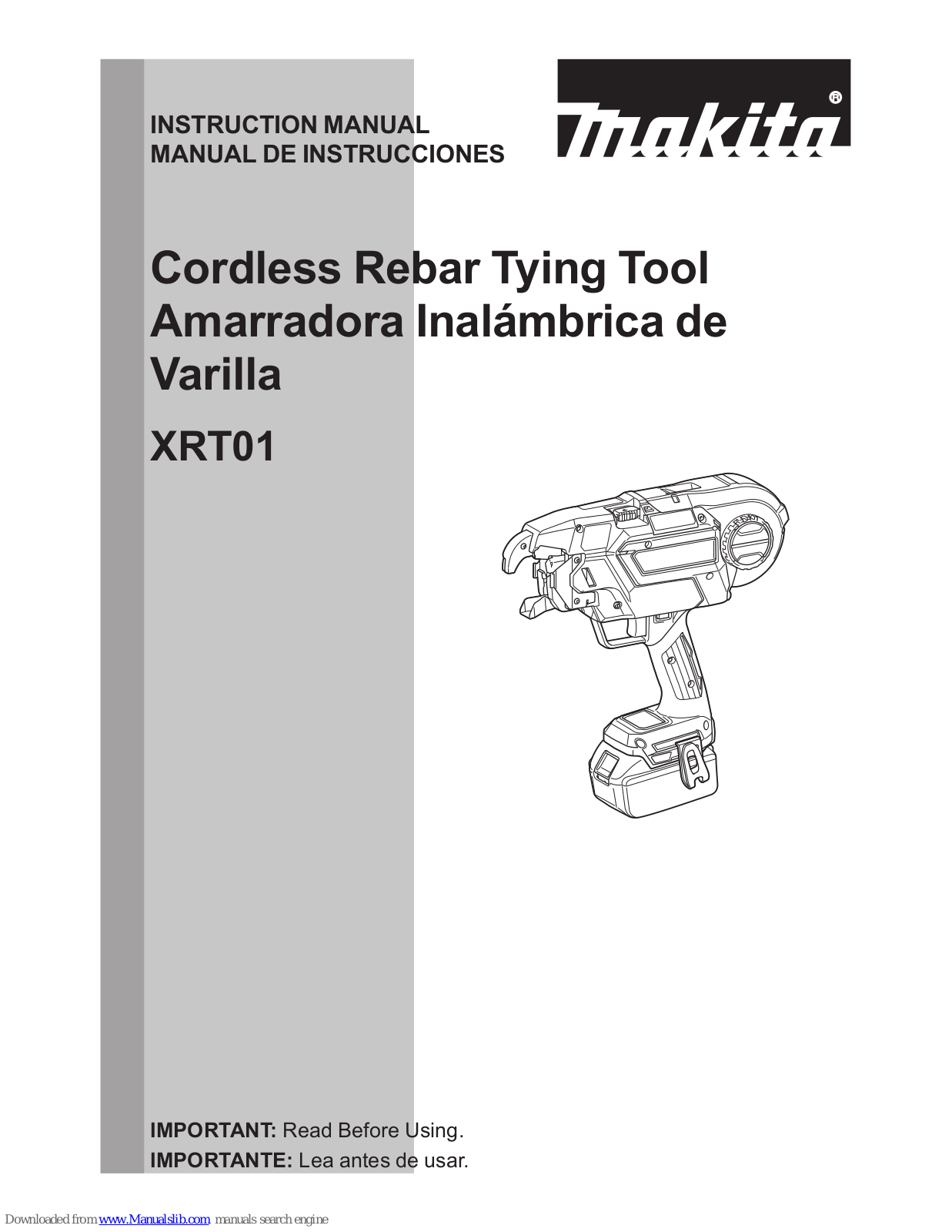 Makita XRT01 Instruction Manual