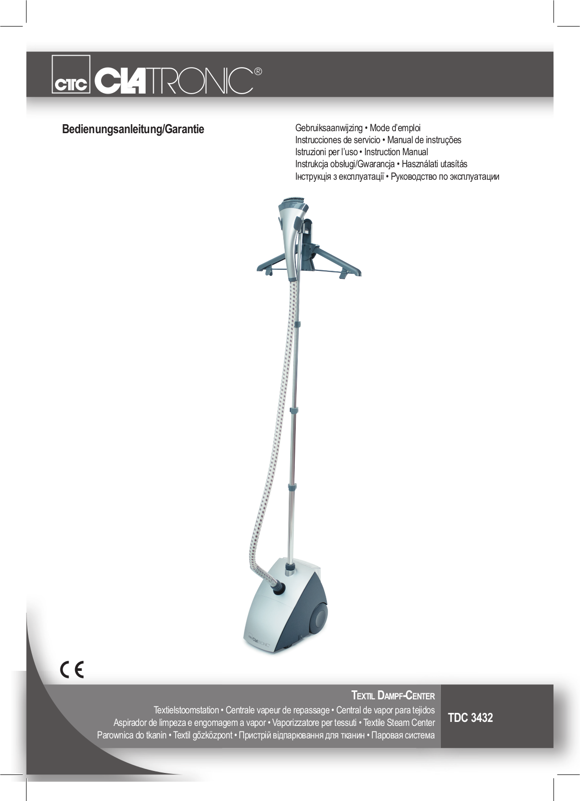 CLATRONIC TDC3432 User Manual