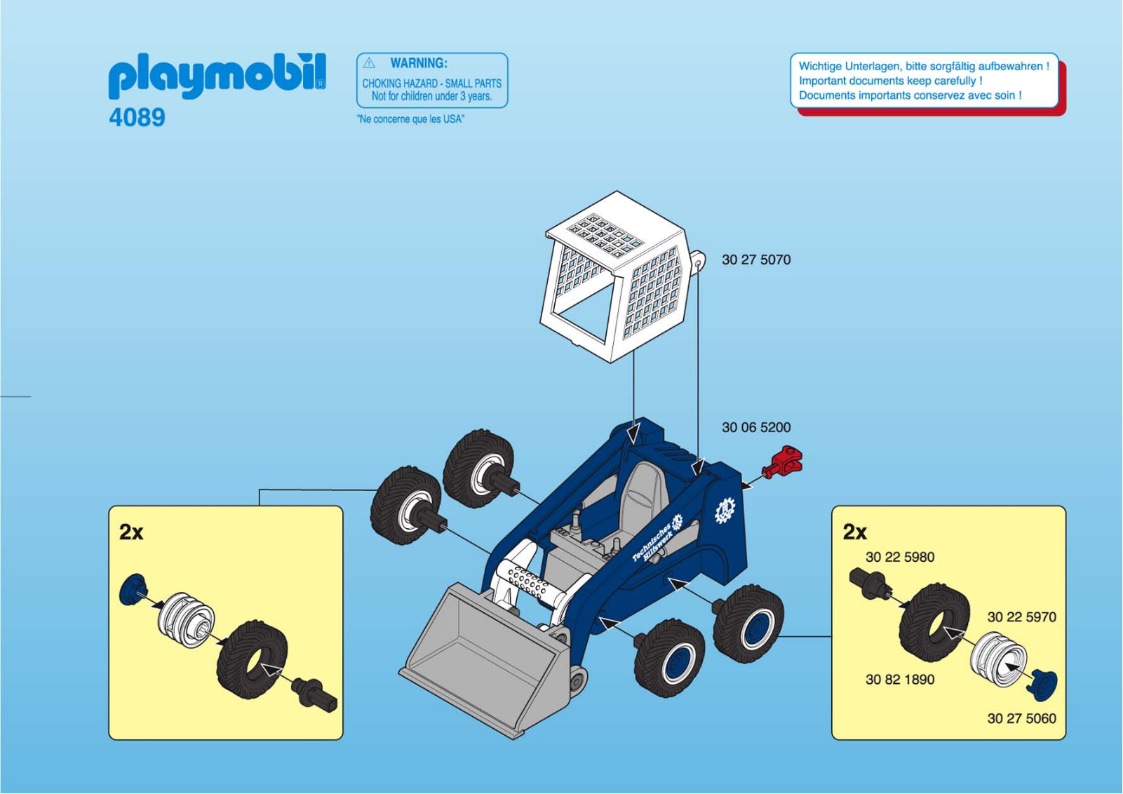 Playmobil 4089 Instructions