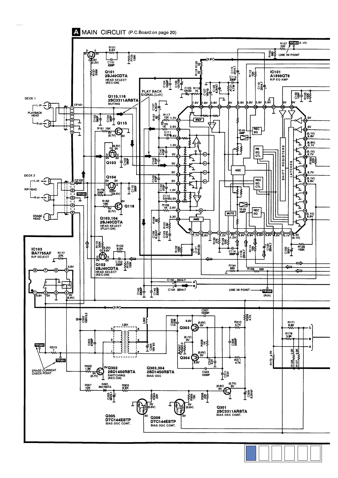 Panasonic RSCH-730, RSCH-730 Schematic