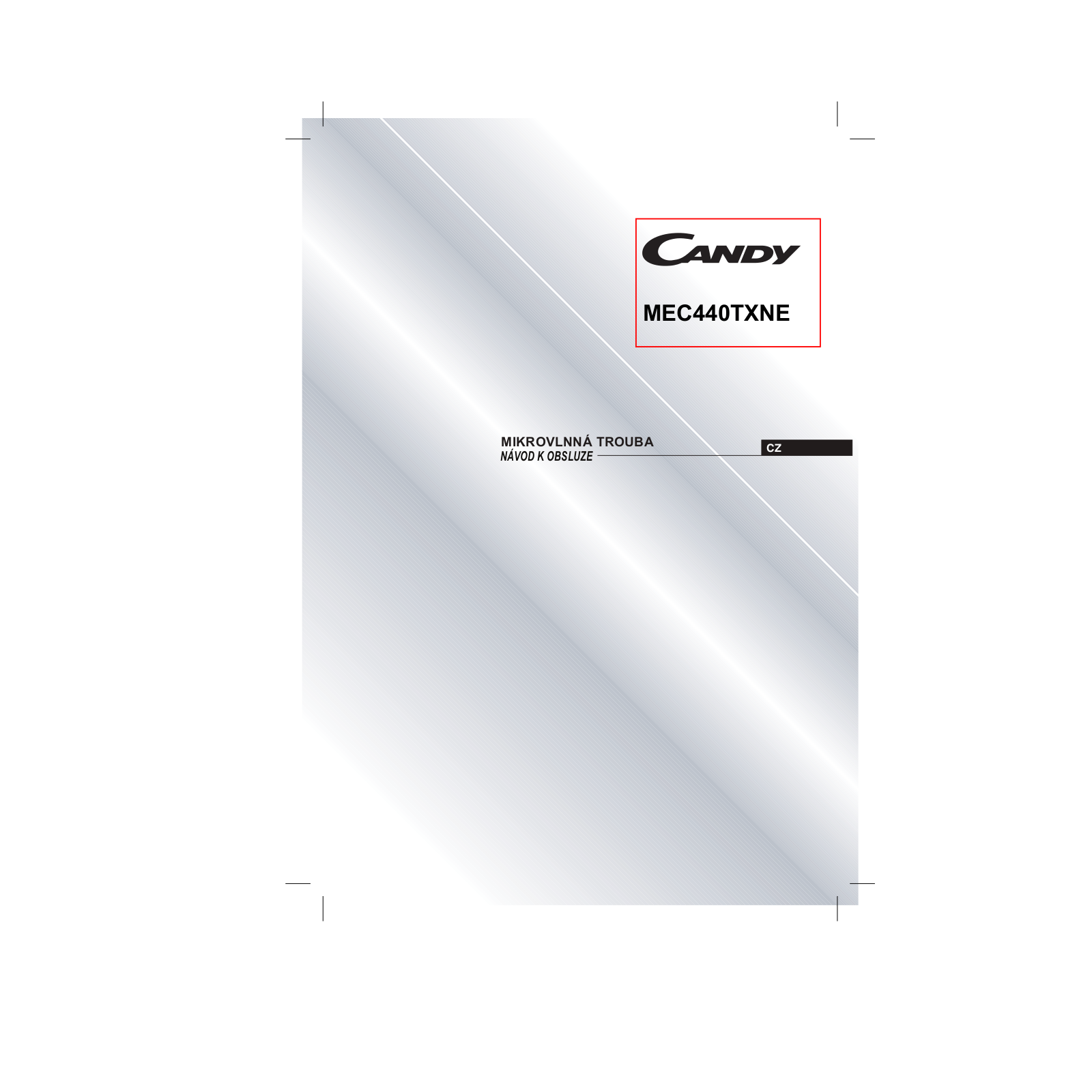 Candy MEC440TXNE User Manual