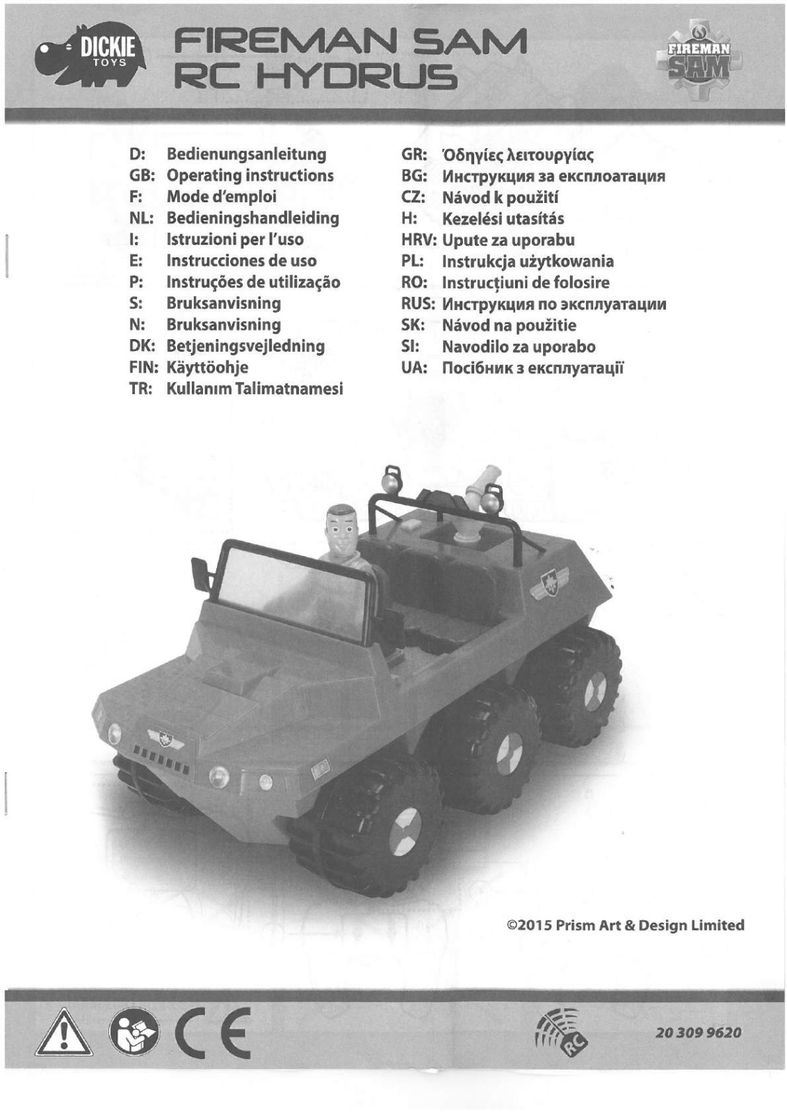 Dickie Toys 27211TX Users manual