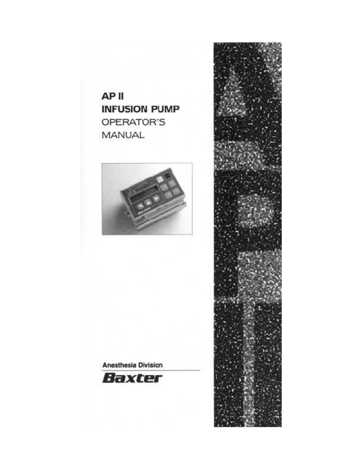 Baxter AP-II User manual