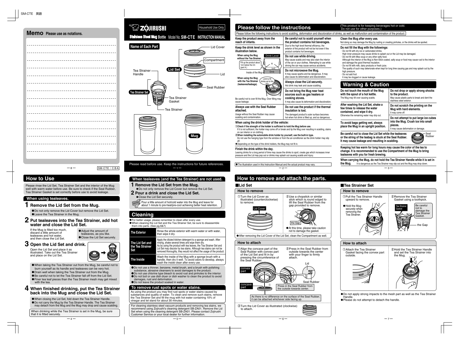 Omega Products SM-CTE Installation  Manual