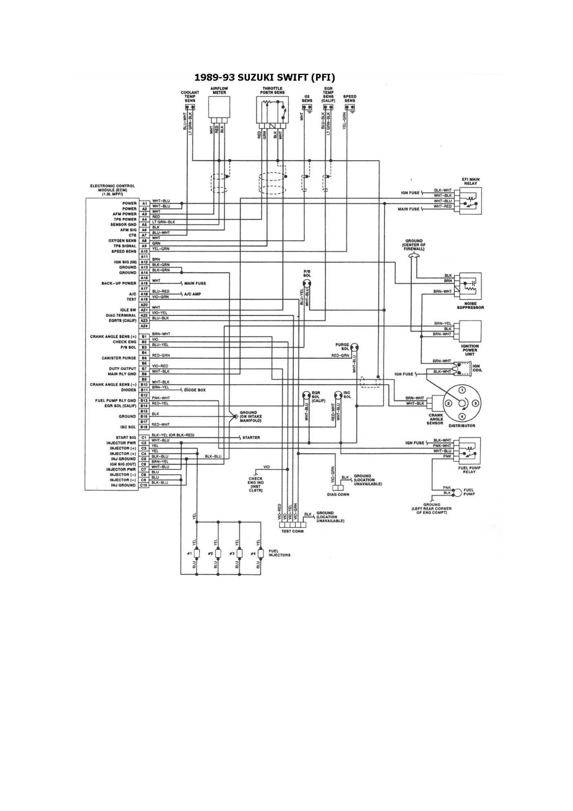 Suzuki 3-5 esqzuki013 Diagram