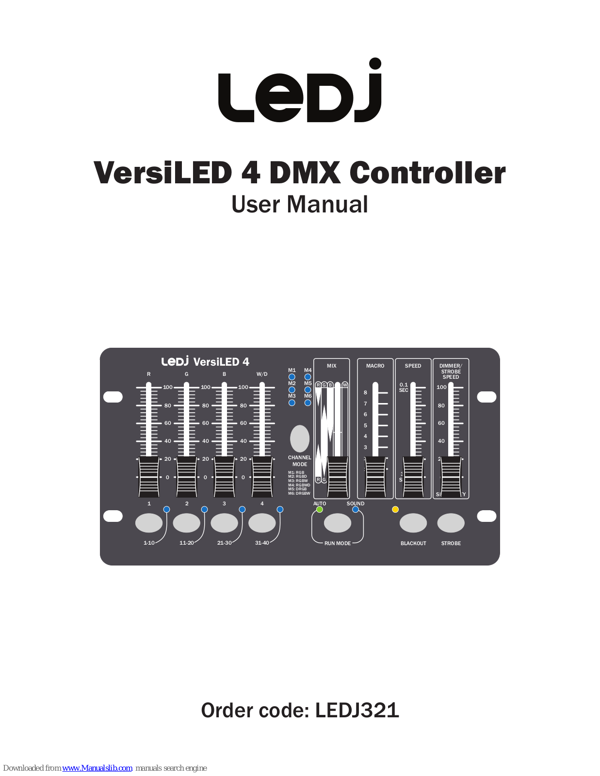 Ledj VersiLED 4, VersiLED 6 User Manual - ManualMachine.com