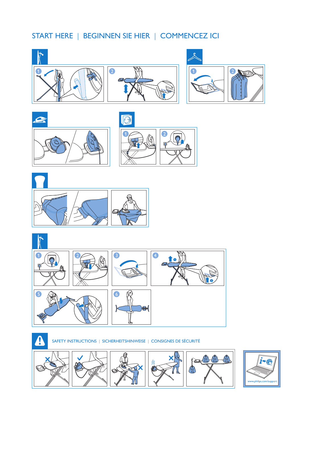 Philips GC204/30 Quick Start Guide - ManualMachine.com