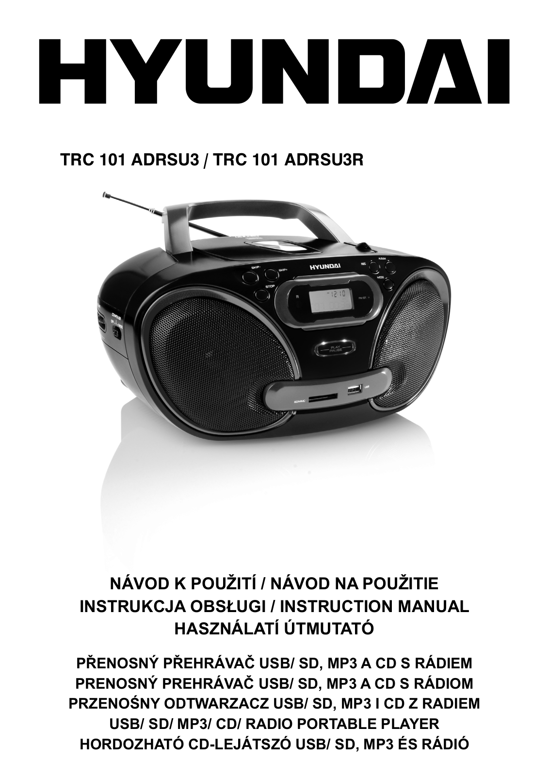 Hyundai TRC101ADRSU3R User Manual