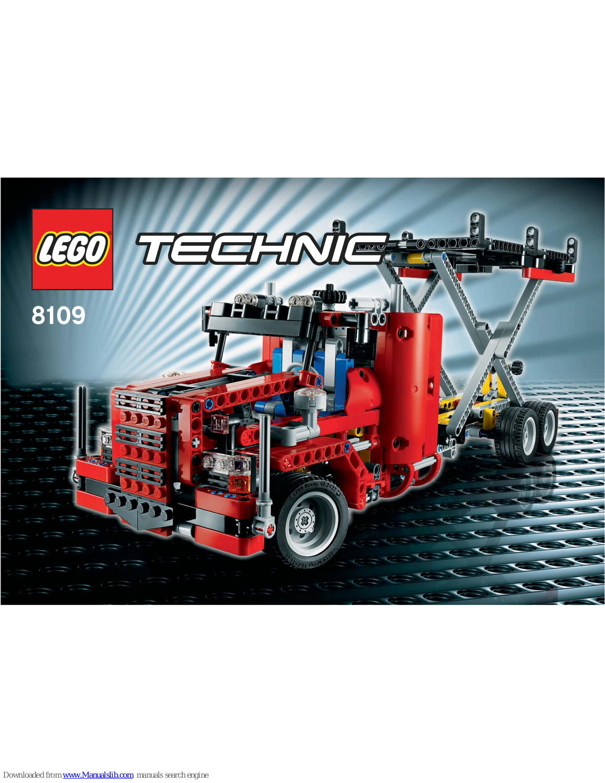 LEGO TECHNIC 8109 Building Instructions