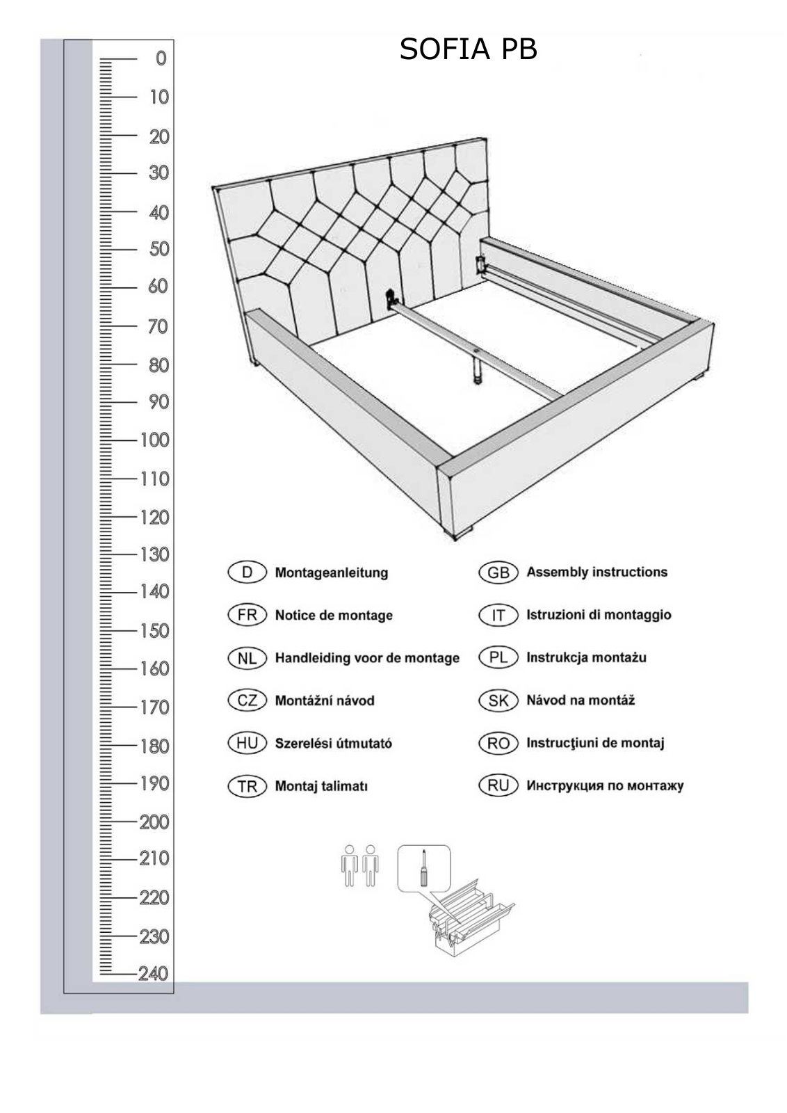 ATLANTIC home collection Colmar Assembly instructions