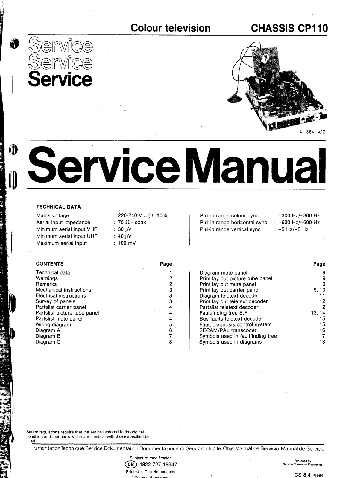 CP 110 Schematic - ManualMachine.com