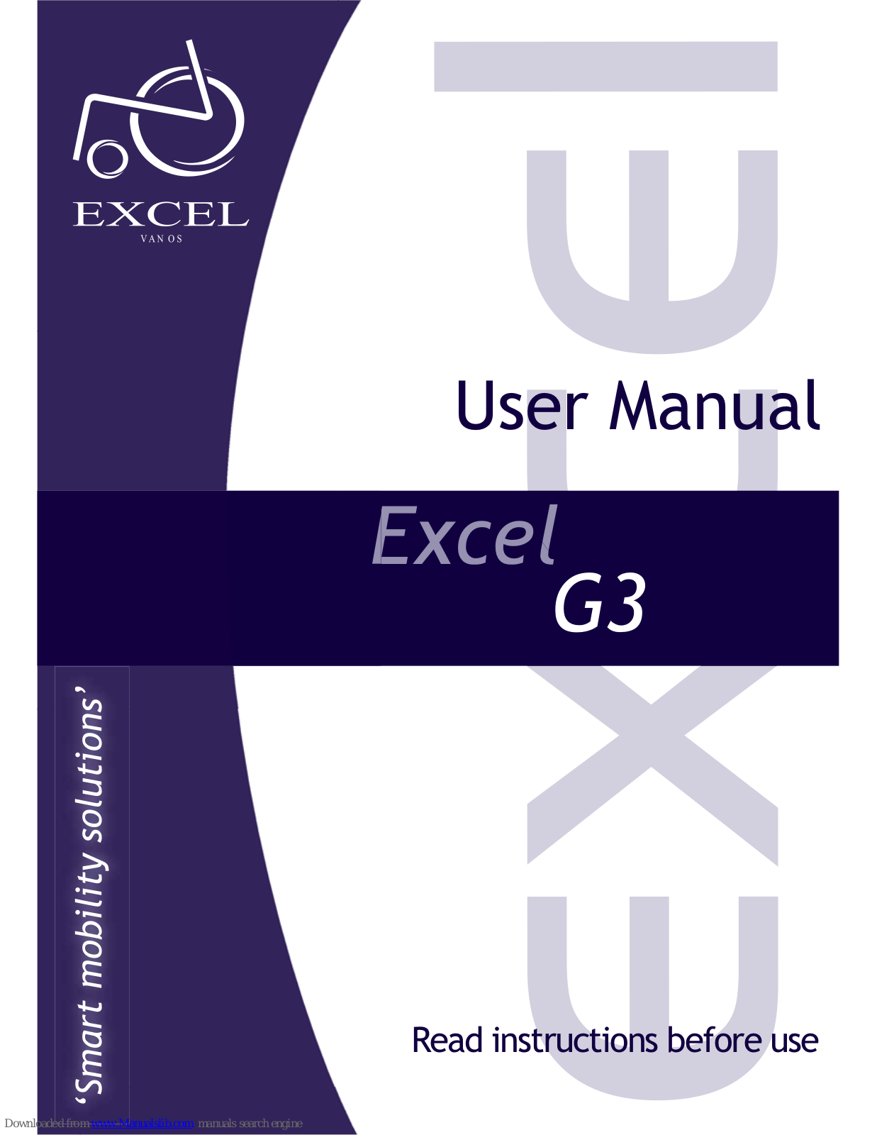 Excel G3 User Manual